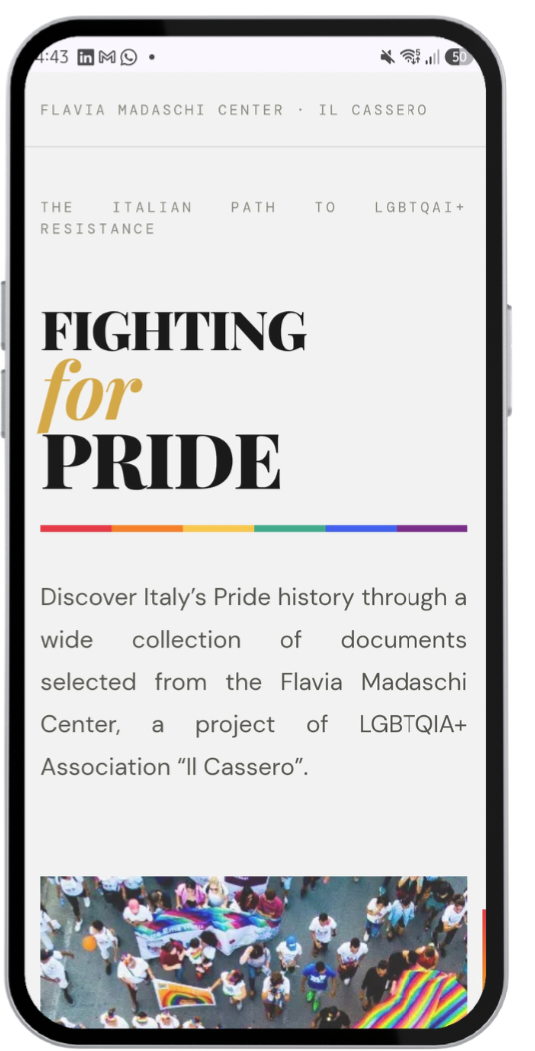 WebApp mockup